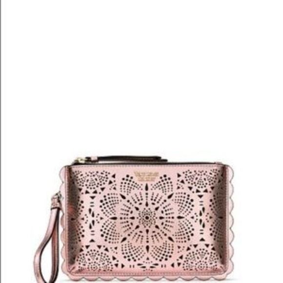 Victoria’s Secret Laser Wristlet + Cosmetics Case - Picture 4 of 6